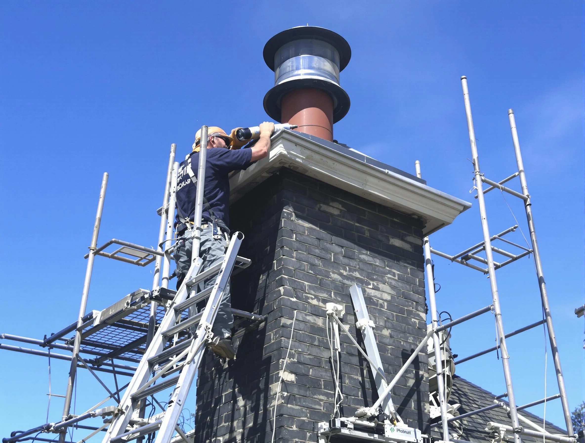Sturdy chimney crown finished by Brook Highland Chimney Sweep in Brook Highland, AL