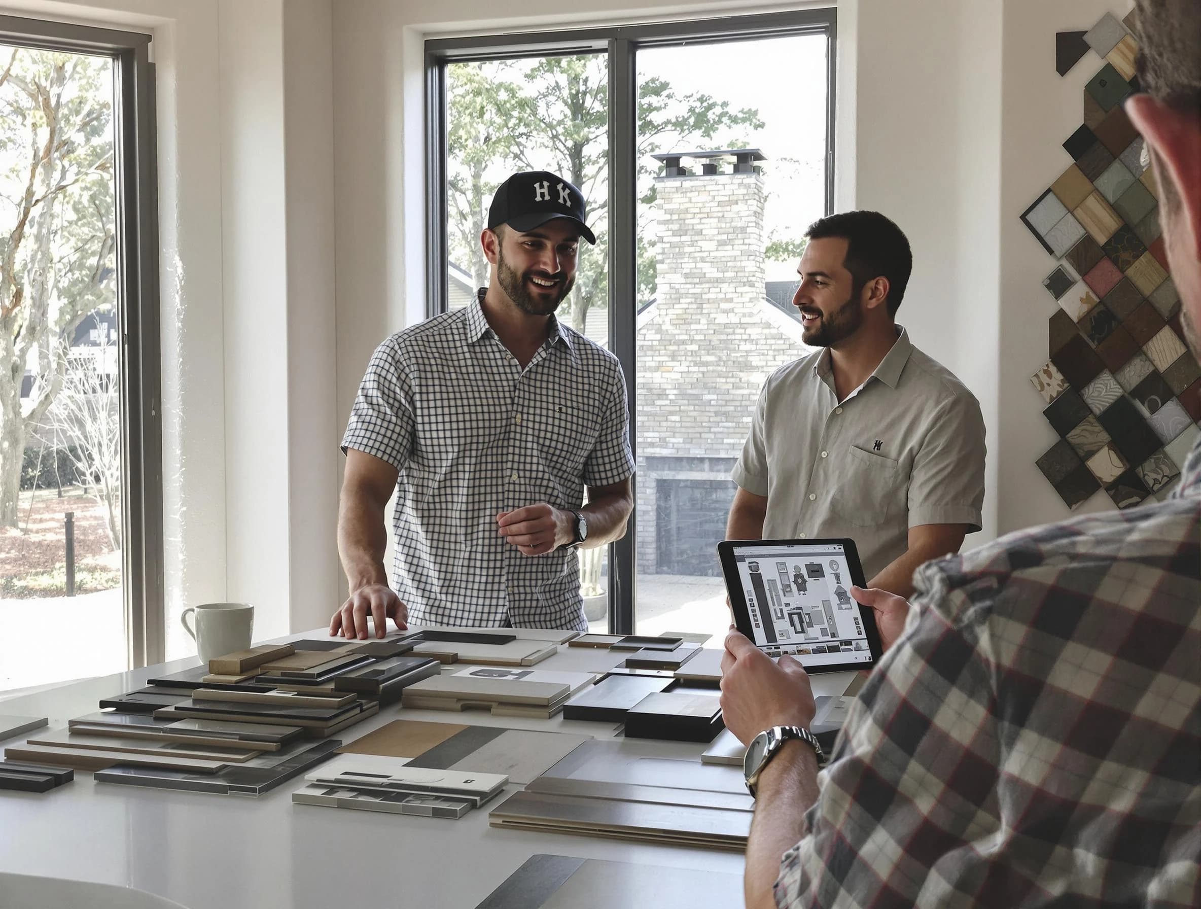 Brook Highland Chimney Sweep remodeling a chimney and fireplace in Brook Highland, AL