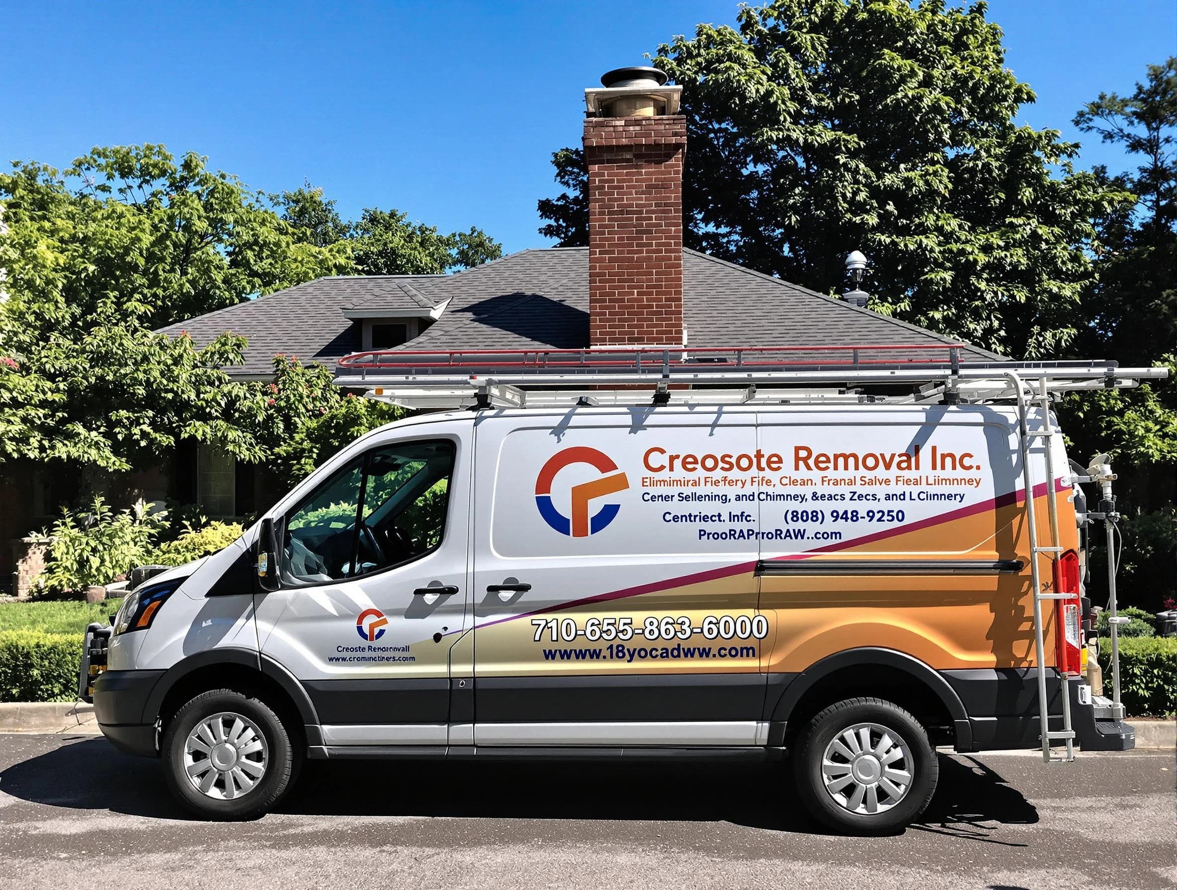 Brook Highland Chimney Sweep technician removing creosote safely in Brook Highland, AL