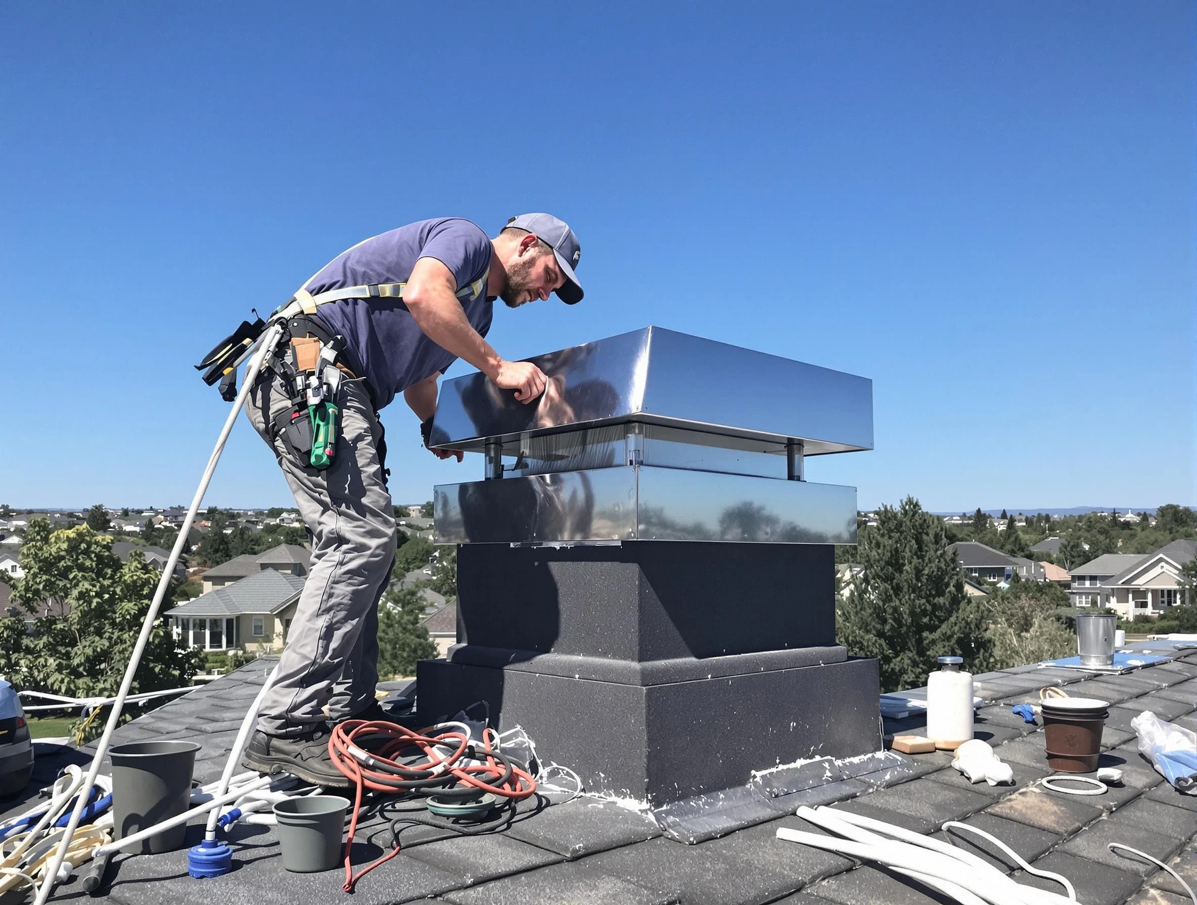 Chimney Cap Services service in Brook Highland, AL